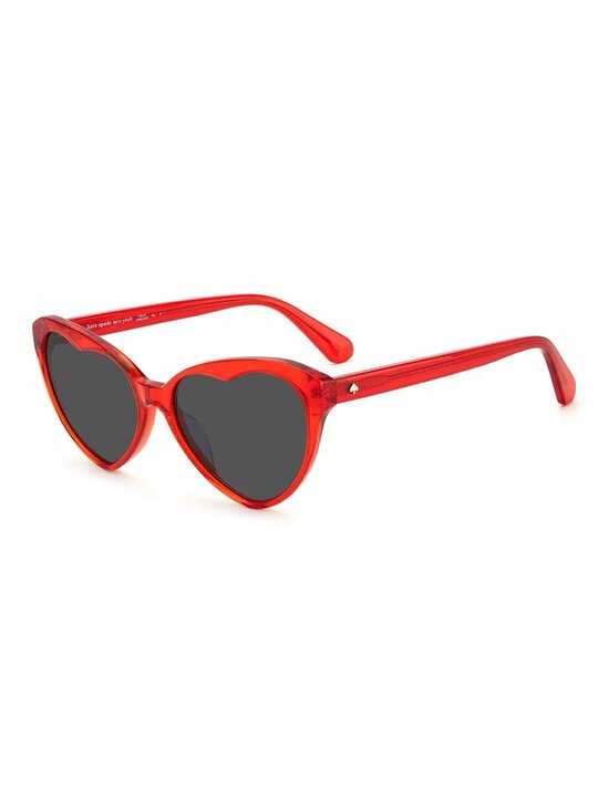 Kate Spade New York Retro Velma 57mm gradient heart shaped cat eye sunglasses main image 12